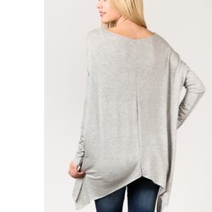 ADORA Oversized Mineral Washed Flare Top